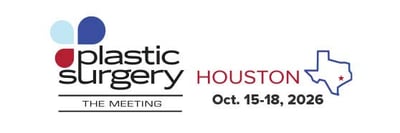 Plastic Surgery The Meeting 2026, Houston, Oct. 15-18, 2026